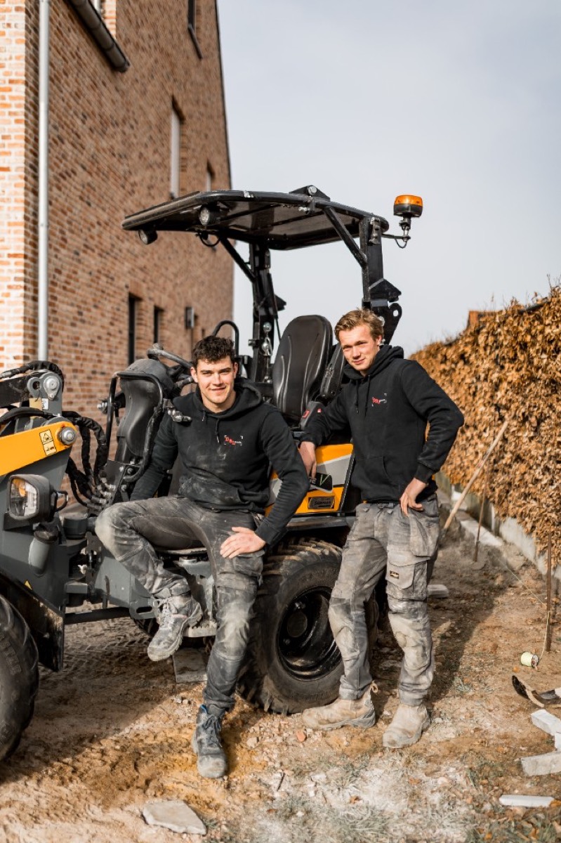 Team aan het werk